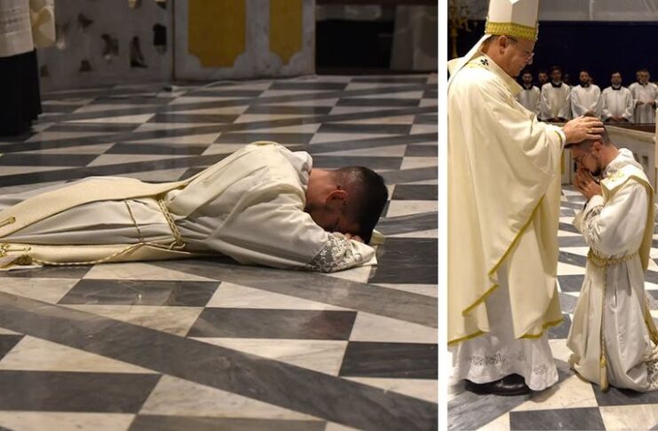 Don Enrico è sacerdote. Panzetta benedice anche Monteroni: «Continui a essere terra di vocazioni». Oggi la prima messa in Piazza Candido (diretta su TGMonteroni)