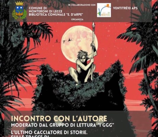 Tra libri e cultura: il Premio Strega Davide Morosinotto ospite a Monteroni